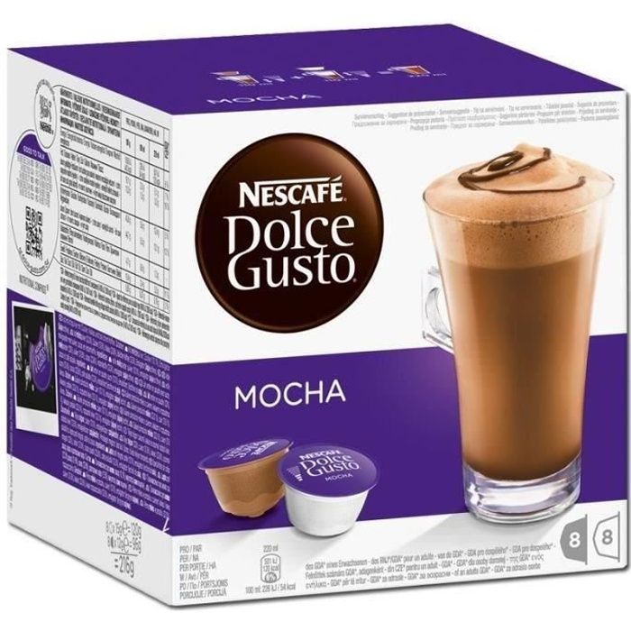 Nescafe Dolce Gusto Mocha Café - 16 capsules - 216 g