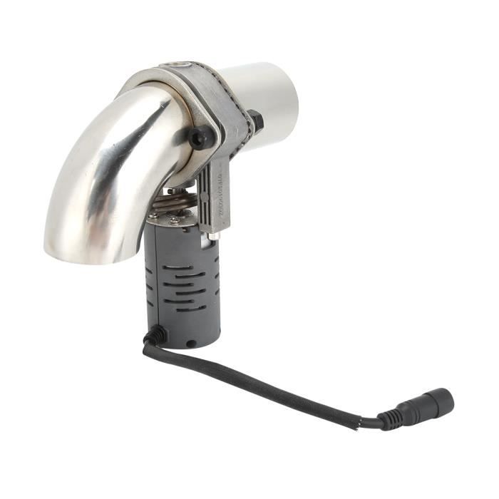 Clapet D'échappement électrique En Acier Inoxydable 51mm - Pour Système D'échappement Modifiable, Commande Depuis L'habitacle