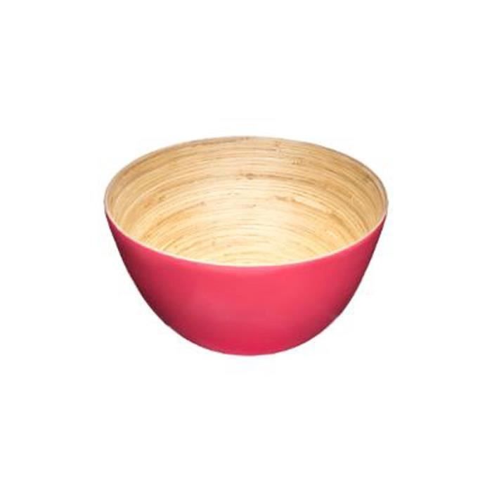 Secret De Gourmet Saladier En Bambou Corail D17 Cm Vaisselle Et Arts De La Table Vaisselle Et Plats De Service Cmfantillas Org