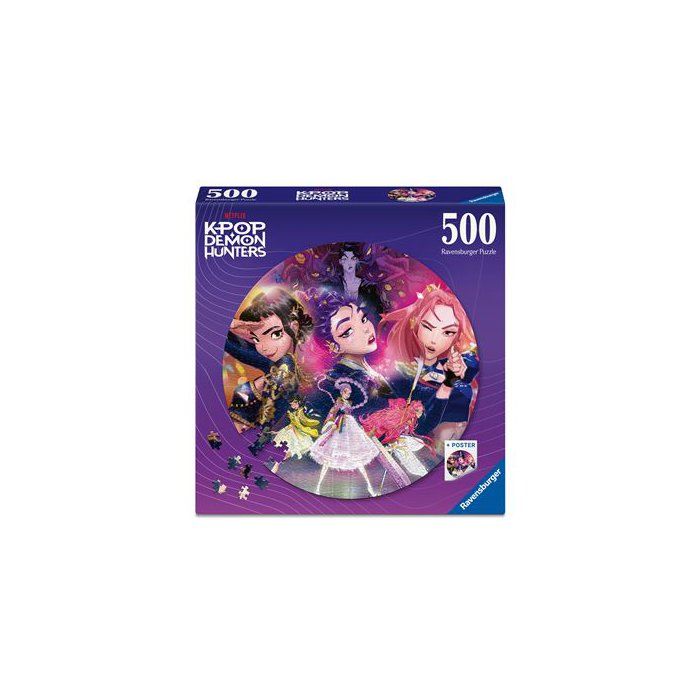 Ravensburger Puzzles Adultes 500 pièces KPop Demon Hunters Pour les fans / KPop Demon Hunters 12002052