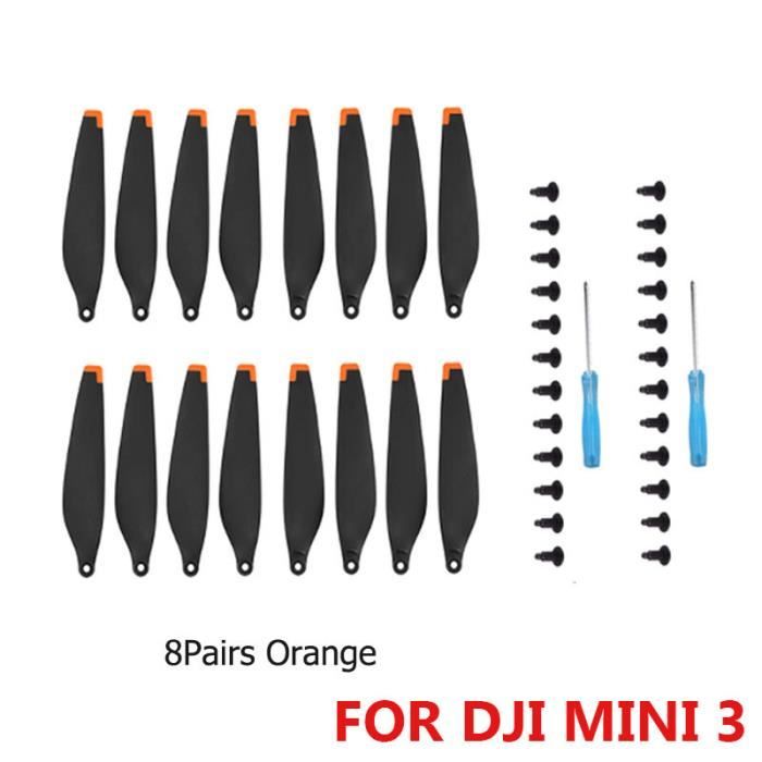 Hélices De Remplacement Pour Drone Bebop 2 Type C - Lot De 4, Plastique, Diamètre 7,5 Cm | Améliore Stabilité Et Traction