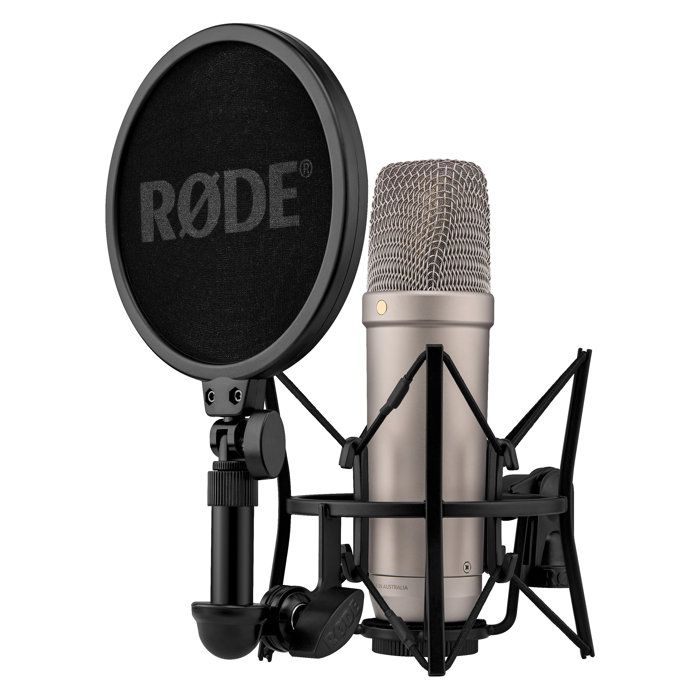 Microphone à condensateur RODE NT1 5th Generation Silver - Cardioïde - Blanc