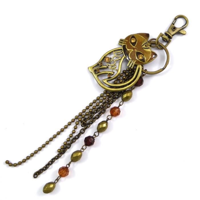 Porte Clef Bijou De Sac Chat Emaille Et Strass Marron Rc Cdiscount Bagagerie Maroquinerie Porte Clef Bijou De Sac Chat Emaille Et Strass Marron Rc Cdiscount Bagagerie Maroquinerie