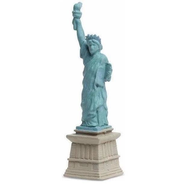 Safari set de jeu Statue de la Liberté 2.5 cm PVC bleu/gris 192 pcs