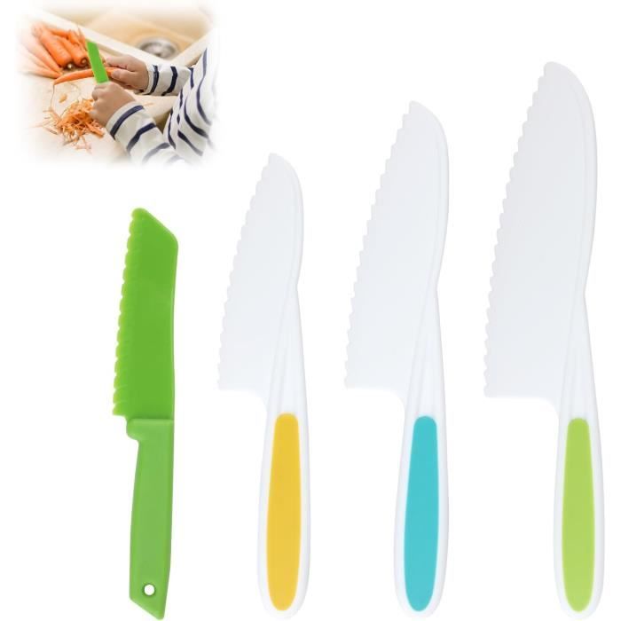 30 Pièces Couteaux Enfants Montessori - Couteaux Sécurisés, Planches, Emporte-pièces Pour Cuisine En Famille
