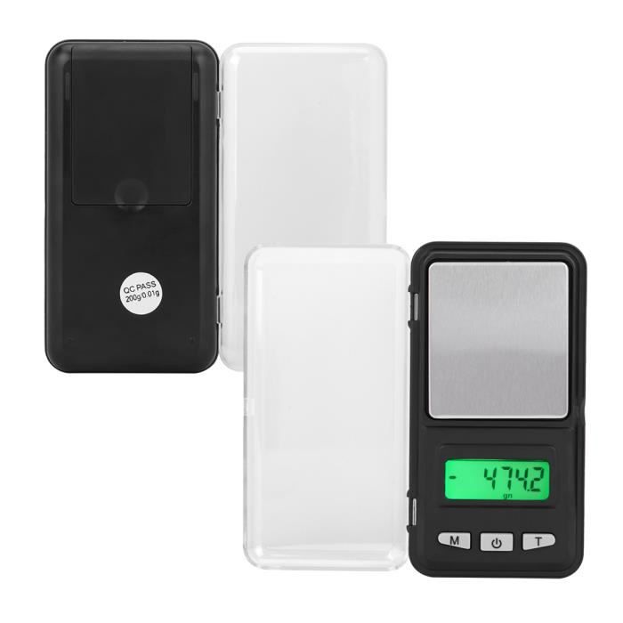 Balance Numérique De Précision Truweigh - Capacité 200g, Précision 0.1g - Pour Cuisine, Bijoux, Pharmacie