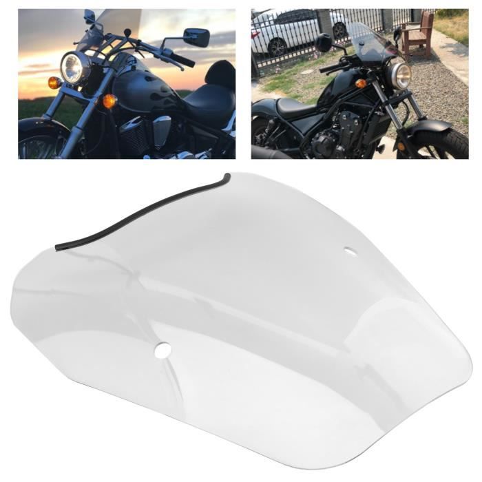 CUWLTXA Carénage Pare-Brise Pour Pour N-Max 125 Pour NMAX 155 2016-2018 Pour NMAX155 Moto Pare-Brise Pare-Brise Déflecteur Pare-Vent Déflecteur De Pare-Brise(2