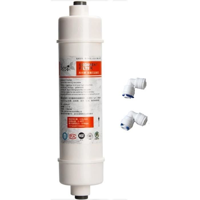 Système De Filtration Eau Double WATER WORLD 10" – Pour Maison Entière Ou Usage Commercial, Bleu, Neuf