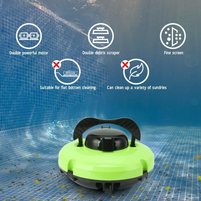 CYA Robot Nettoyeur pour Piscines Prise UE 100 à 240V NOUVEAU Cdiscount Jardin