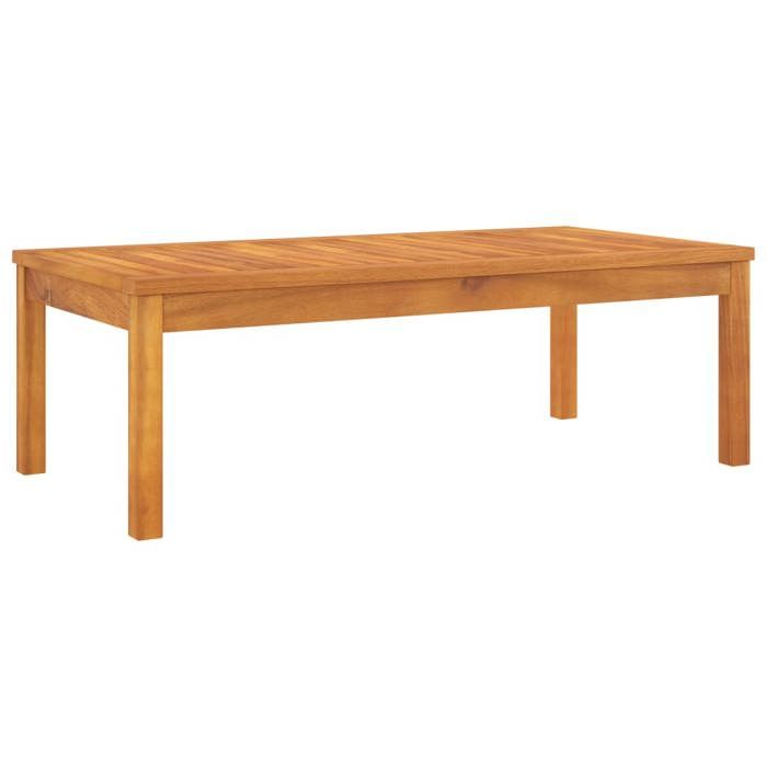 vidaXL Table basse 100x50x33 cm bois d'acacia
