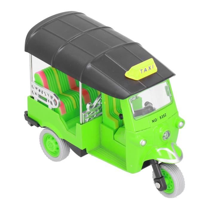 Dilwe Tricycle à reculer Pull Back Thai Tricycle Simulation Alliage Tuk