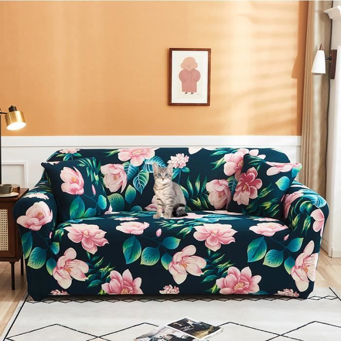 Housse De Canape 3 Places Motifs Géométriques 185-230cm