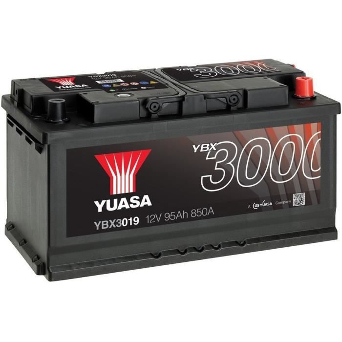 YUASA SMF Batterie Auto 12V 95Ah 850A - Cdiscount Auto