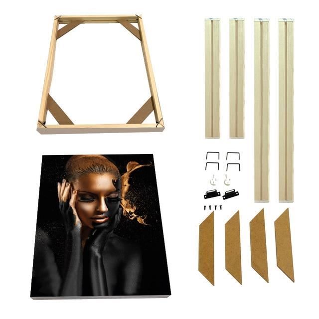 Kit Cadre En Bois Massif Pour Toile - 16 Tailles (dont 30x40 Cm) - Pour Peinture à L'huile, Diamant, Affiches - À Monter Soi-même - 9