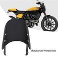 Dilwe Bulle Moto Ducati Scrambler 800 400 - Réduction Résistance Vent - Installation Facile-1