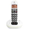 DORO Téléphone sans fil PhoneEasy 105wr - Système de répondeur avec ID d'appelant - DECT\GAP - Noir-1