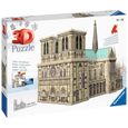Puzzle 3D - RAVENSBURGER - Notre-Dame de Paris - Paysage et nature - 250-400 pièces - 12 ans-1