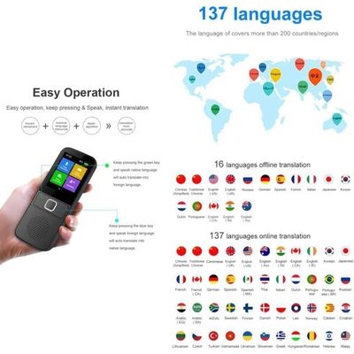 Traducteur Vocal Instantané PASSIONOVA - 137 Langues - Wifi Hotspot - Garantie 2 Ans (France)