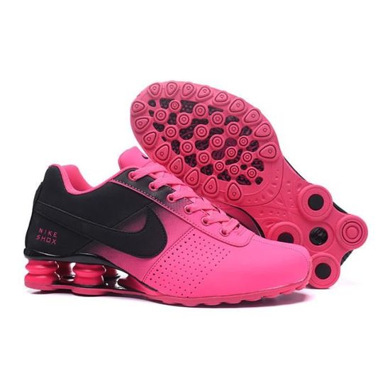 Nike shox noir et on sale rose