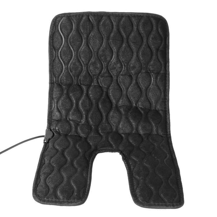 Housse de coussin chauffant de siège USB pour voiture hiver chauffant chaud  pour bébé (noir)