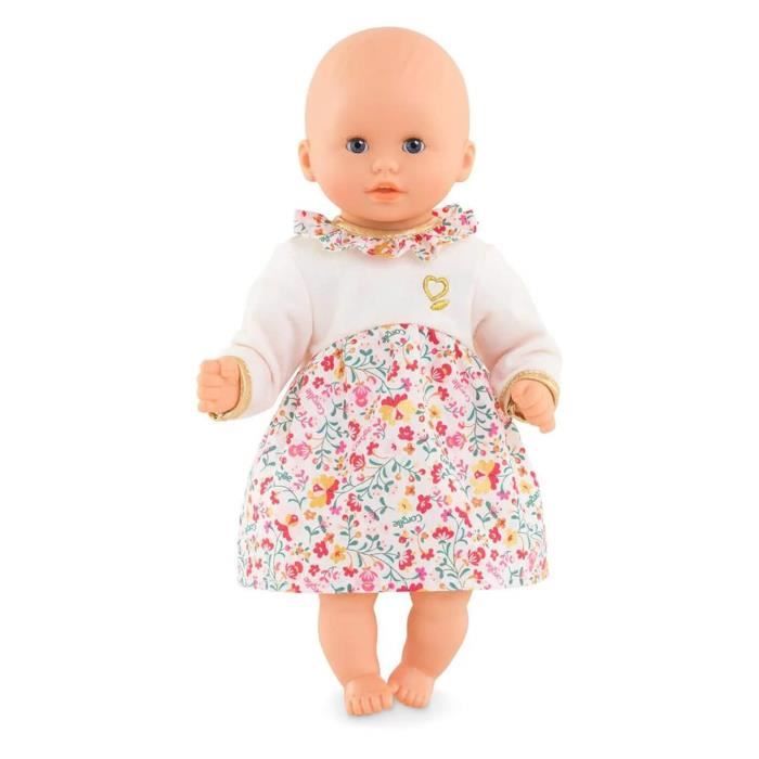 Vetement mon premier poupon Corolle 30 cm Robe Hiver en fleurs Coloris Unique Cdiscount Jeux Jouets