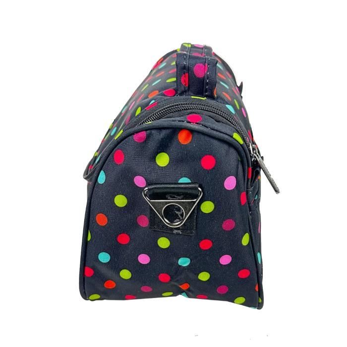 Sac bandouliere petit point Little Marcel Noir Cdiscount Bagagerie Maroquinerie