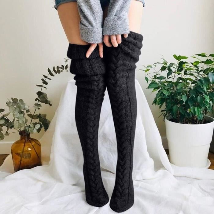 Chaussette noir haute online