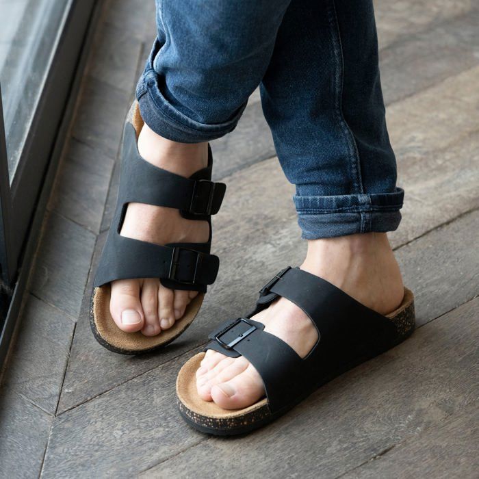 Mules isotoner homme hot sale