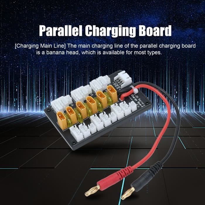 Platine de charge Dean/T pour charge parallèle multiple batterie