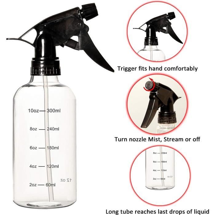 Bouteille Pulvérisatrice JATA Noir 250 ml