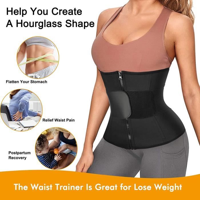 Ceinture amincissante ventre plat discount