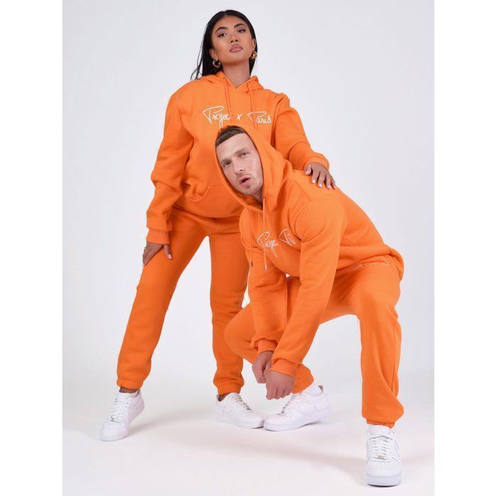 Sweat Unisex Project X - Orange - 1920010 - Manches longues - Col ...