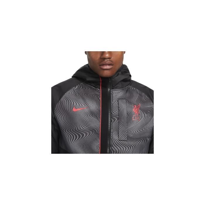 Veste de surv tement Nike LIVERPOOL Noir Cdiscount Sport