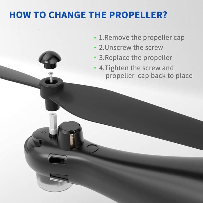 Kit d accessoire pour SNAPTAIN drone SP600 Pi ces de Rechange