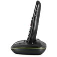 DORO Téléphone sans fil PhoneEasy 105wr - Système de répondeur avec ID d'appelant - DECT\GAP - Noir-3
