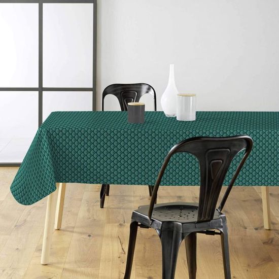 Nappe En Toile Cirée Unie Bleu Roi - Largeur 140 Cm, Fabriquée En France, Neuve Avec étiquette
