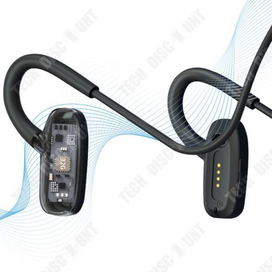TD® Casque Bluetooth sport monté sur le cou S4 Casque Bluetooth sport –
