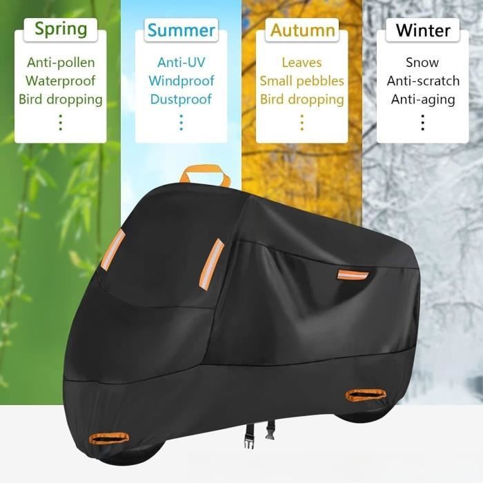 Housse De Protection Moto Pour Honda ST1300 Pan European (2003-2018) - Anti-UV, Imperméable, Anti-Poussière - 9
