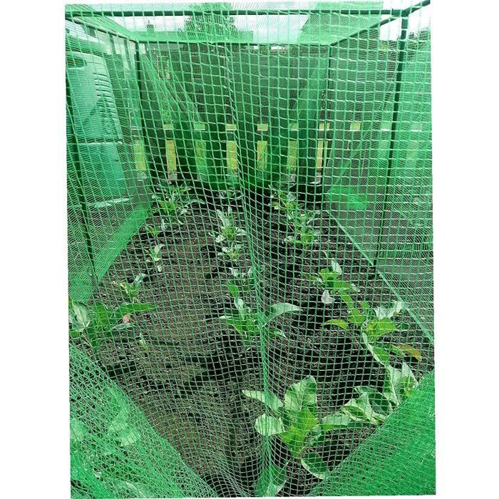 Anti papillon Netting, insectes Filet Potager filet de protection net  maille fine usine Protection Netting, O au Netting Green256 - Cdiscount  Jardin