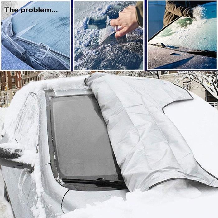 Couverture de miroir Couverture de neige pour pare-brise de voiture,  imperméable, Anti-gel 210D, pour l'extér - Cdiscount Auto