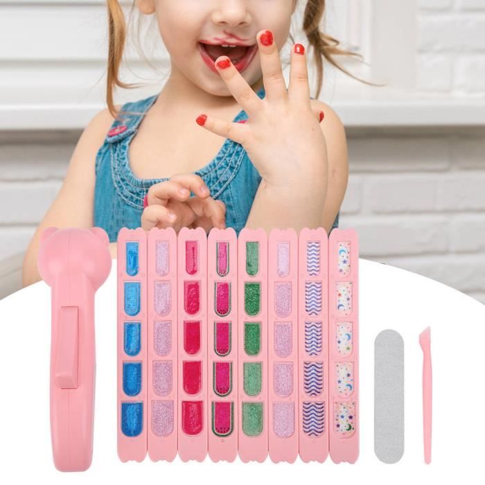 Bricolage pour enfants Nail Art Machine Maquillage Fille Vernis à ongles