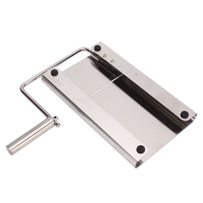 Trancheuse à Viande Luncheon,Egg Slicer Trancheuse Polyvalente En Fils Dacier Inoxydabletrancheuse A Jambon Luncheon Meat Trancheuse A Fromage A Pate Mollejaune 89008692