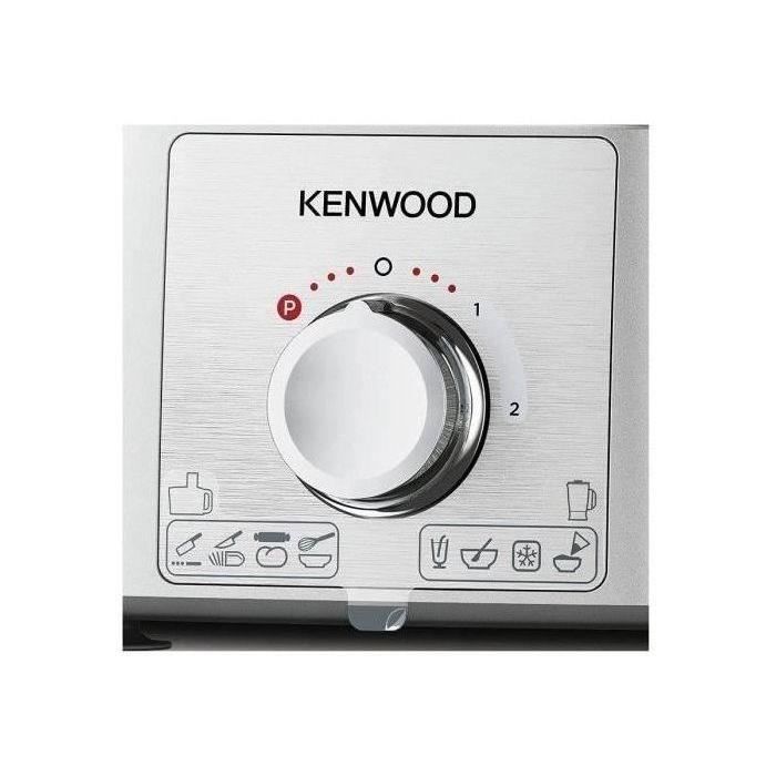 Robot Multifonctions Kenwood Avec Blender - 600W, Bol 1.4L, Plusieurs Accessoires Inclus