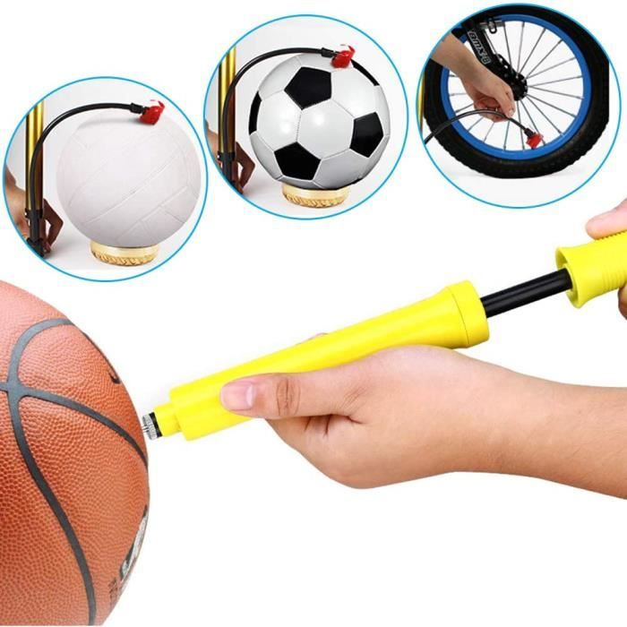 1 aiguille et pompe - Pompe de gonflage pour ballon de basket-ball, ballon  de football, volley-ball, portable - Cdiscount Sport