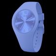 Ice-Watch ICE Glitter Midnight Blue - Orologio Donna 40mm, Cinturino In Silicone Blu, Quadrante Scintillante, 10 ATM