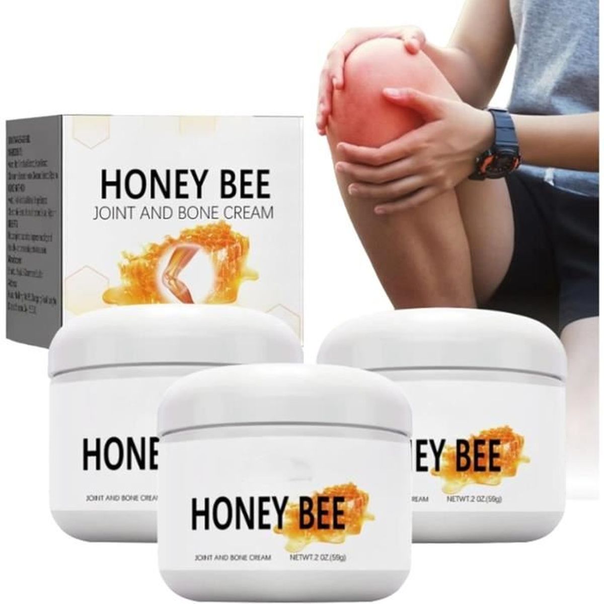 Crème antidouleur au venin d