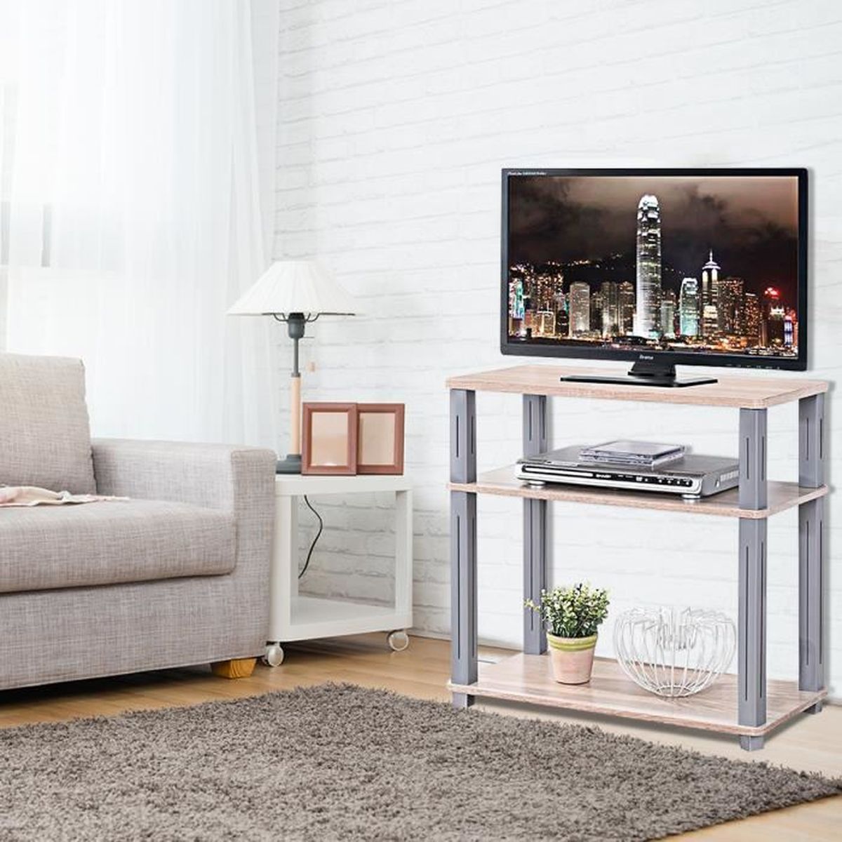Fresh Meuble Salon Bois Cdiscount Fresh Meuble Salon Bois Cdiscount