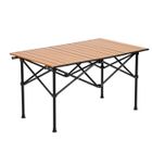 Table de camping - K IKIDO - Pliante - Acier au carbone - 90x50x54cm - Accessoires fournis avec le chariot de jardin-Capacité 60KG
