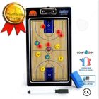 CONFOZEN Panneau Tactique - CONFO® - PVC - Noir - 35x20x2 CM - Entraînement Basket-ball