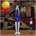 Lampe PASSIONOVA 25W KF-6122 Lampe à Lave Bleu Alliage d'aluminium Design contemporain Éclairage Décoratif ampoule décorative